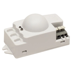 ROLF JQ-L microwave motion sensor 360st., max.9m, t=8s-8min IP20 white