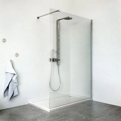 Roltechnik Walk In G shower wall - 100 cm