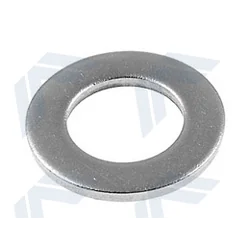 Rondella standard in acciaio inox DIN 125 M12 (Fi 13mm) A2 304