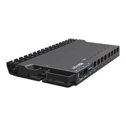 Roteador 1 x 2.5Gbit, 7 x Gigabit, 1 x SFP+, RouterOS L5 - MikroTik RB5009UG+S+IN