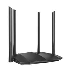 Roteador WiFi 5 (802.11ac) DualBand 2.4/5GHz, 300+867Mbps, 4x6dBi, 4 Portas Gigabit - TENDA TND-AC8