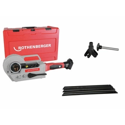 Rothenberger Robend 4000 E cordless pipe bender 18 V | 12 - 35 mm | 0 - 180 ° | Carbon Brushless | Without battery and charger | in Rocase
