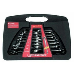 Rothenberger Roclick Set de chei cu cap deschis articulat