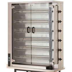 Rotisserie | gáz csirke grill | bemenet 30 csirkék CRG6 | RQ