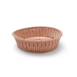 Round bread basket, brown, dia. 400 mm