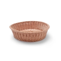 Round brown bread basket, diameter. 400 mm