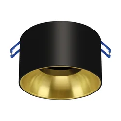 Round spotlight PANAMA C BLACK/GOLDEN