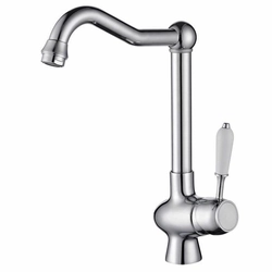 Rousseau Single Lever Faucet Stainless Steel Brass