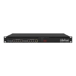 Router 10 x Gigabit, 1 x SFP, 1 x PoE, RouterOS L5, 1U - Mikrotik RB3011UiAS-RM