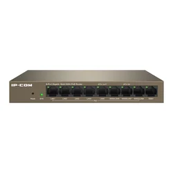 Router 8 Gigabit PoE+ porty, 95W, 1 port RJ45, Správa – IP-COM M20-8G-PoE