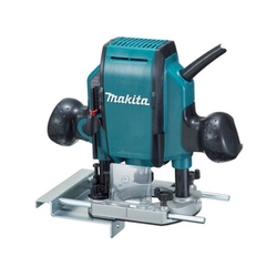 Router electric Makita RP0900 Adâncime de frezare: 35 mm | Prinderea sculei: 8 mm | 900 W | Într-o cutie de carton