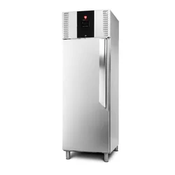 RQSALC хладилен шкаф 700 L | GN 2/1 | енергоспестяващ | неръждаема стомана | лява врата | 700 l | Премиум | 693x875x2119 mm