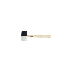 Rubber hammer with wooden tail 580g Yato YT-4603