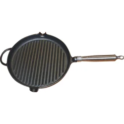 Rund grillpande, diameter. 28 cm