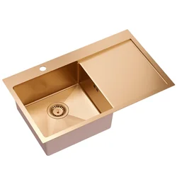 RUSSEL steel sink 111 Copper