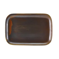 Rustic Copper Ποικιλόμορφη ορθογώνια πιατέλα 290x195 mm