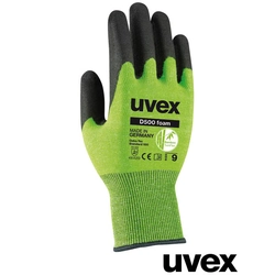 RUVEX-D500FOAM - Luvas de proteção, alta resistência à abrasão graças ao inovador revestimento Soft-Grip - 7,8,9,10.