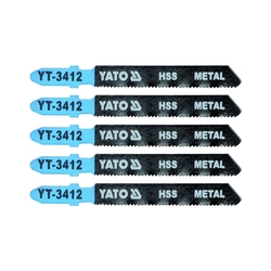 Sada kyvadlových pilových listů 5 kusů 21 tpi Yato YT-3412