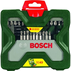 Sada vrtáků a spirálových bitů Bosch X-Line (2607019613), 43 ks