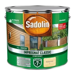 Sadolin Classic impregnacija za les, brezbarvna mat 9L