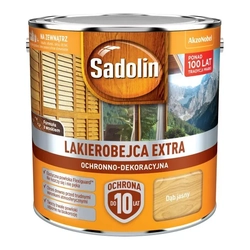 Sadolin Extra wood stain varnish, light oak 0,75L