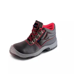 SAFETY ANKLE BOOTS, DEDRA OCCUPATIONAL SAFETY SHOES BH9T1A-38 LEATHER, SIZE: 38, KAT.S1P SRC