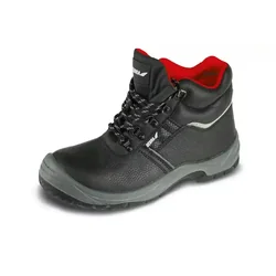 SAFETY ANKLE BOOTS, DEDRA OCCUPATIONAL SAFETY SHOES BH9T1AW-47 LEATHER, SIZE: 47, KAT.S3 SRC