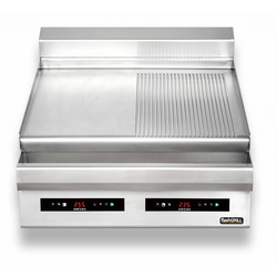 Sähköinen grillilevy | säädettävä | kaksinkertainen | sileä uurrettu | Zernike | GE8090D2C