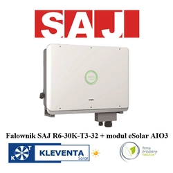 SAJ INVERTER R6-30K-T3-32, 3-FAZOWY, 3 MPPT, +AFCI +eSolar communication module AIO3 (WiFi+Ethernet)