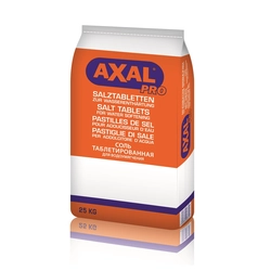 Salt for Axal Pro water softening filters, 25 kg