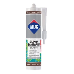 Sanitær silikone Atlas lysebrun 023 280ml