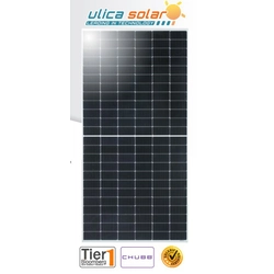 Saulės modulio PV skydelis 455Wp Ulica Solar UL-455M-144 Sidabrinis rėmas