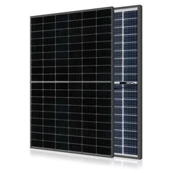 Saules modulis OmnisPower Cortex OP415M54-P3-BF Bifacial Melns rāmis