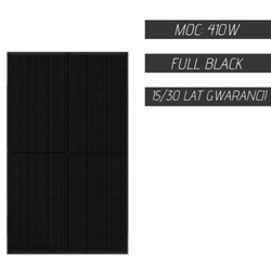 Saules panelis Saronic 410W/108M FULL BLACK