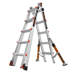 Scala multifunzionale, Sistemi Little Giant Ladder, Conquest All-Terrain M22 4x5, Аalluminio