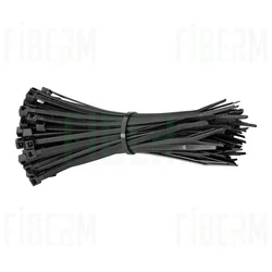 SCAME Brida para cables negra 2,5mm x 200mm paquete 100 unidades 839.52200