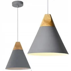 Scandi A Gray hanging ceiling lamp