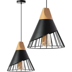 Scandinavische metalen hangende plafondlamp APP223-1CP