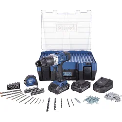 Scheppach drill/driver DTB20-20Pro-S 20 V 2 x battery 2 Ah