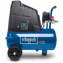 Scheppach-ilmakompressori HC30OX Vaakasuora 1100 W 8 bar 24 L