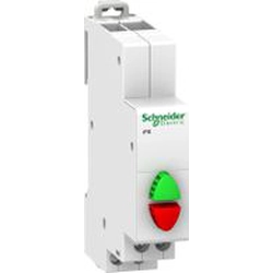 Schneider Electric Buton dublu verde/roșu iPB 1 NU - 1 NC (A9E18034)