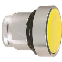 Schneider Electric Button drive com luz de fundo e retorno por mola amarelo ZB4BA5