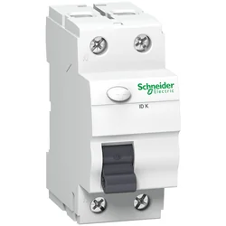 Schneider Electric Fejlstrømsafbryder 2P 25A 0,03A type AC ID K A9Z05225