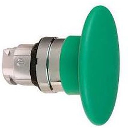 Schneider Electric Green mushroom button drive with spring return (ZB4BR3)