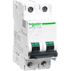 Schneider Electric har angivet 2P B 6A 10kA AC iC60H-B6-2 (A9F06206)