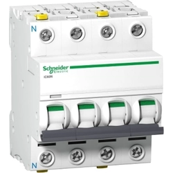 Schneider Electric har angivet iC60N-C40-3N C 40A 3N-biegunowy A9F04740