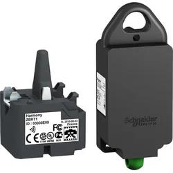 Schneider Electric Harmony XB4R Transmisor para pulsadores inalámbricos sin cabezal Plástico ZBRT1