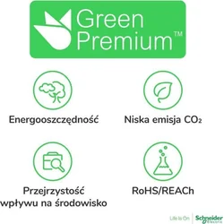 Schneider Electric Harmony XB5 Plakana plastmasas poga. balts 30 automātiska atgriešana bez atzīmes 1 NO XB5FA11