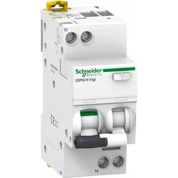 Schneider Electric iDPN H Vigi διακόπτης υπολειπόμενου ρεύματος - 1p+N - 10A - 30mA τύπου A A9D37610