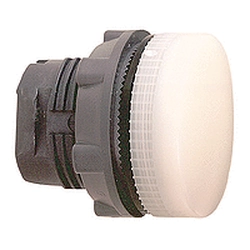 Schneider Electric Индикаторна светлинна глава бяла Ø22 обикновена LED леща - ZB5AV013